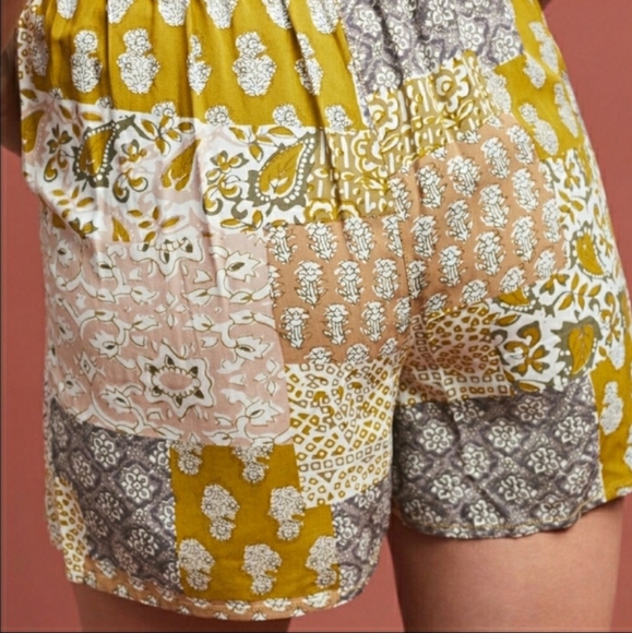 Maeve By Anthropologie Floral Peasant Skort Size S - Picture 4 of 10